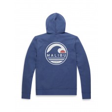 Malibu Classic Zip Hoodie - Faded Navy