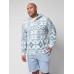 Doug Good Feather Cabana Towel Terry Pacific Hoodie - Summer Six Rivers